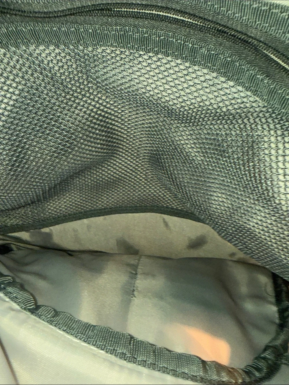 adidas Men’s Light Gray and Black Tech Backpack